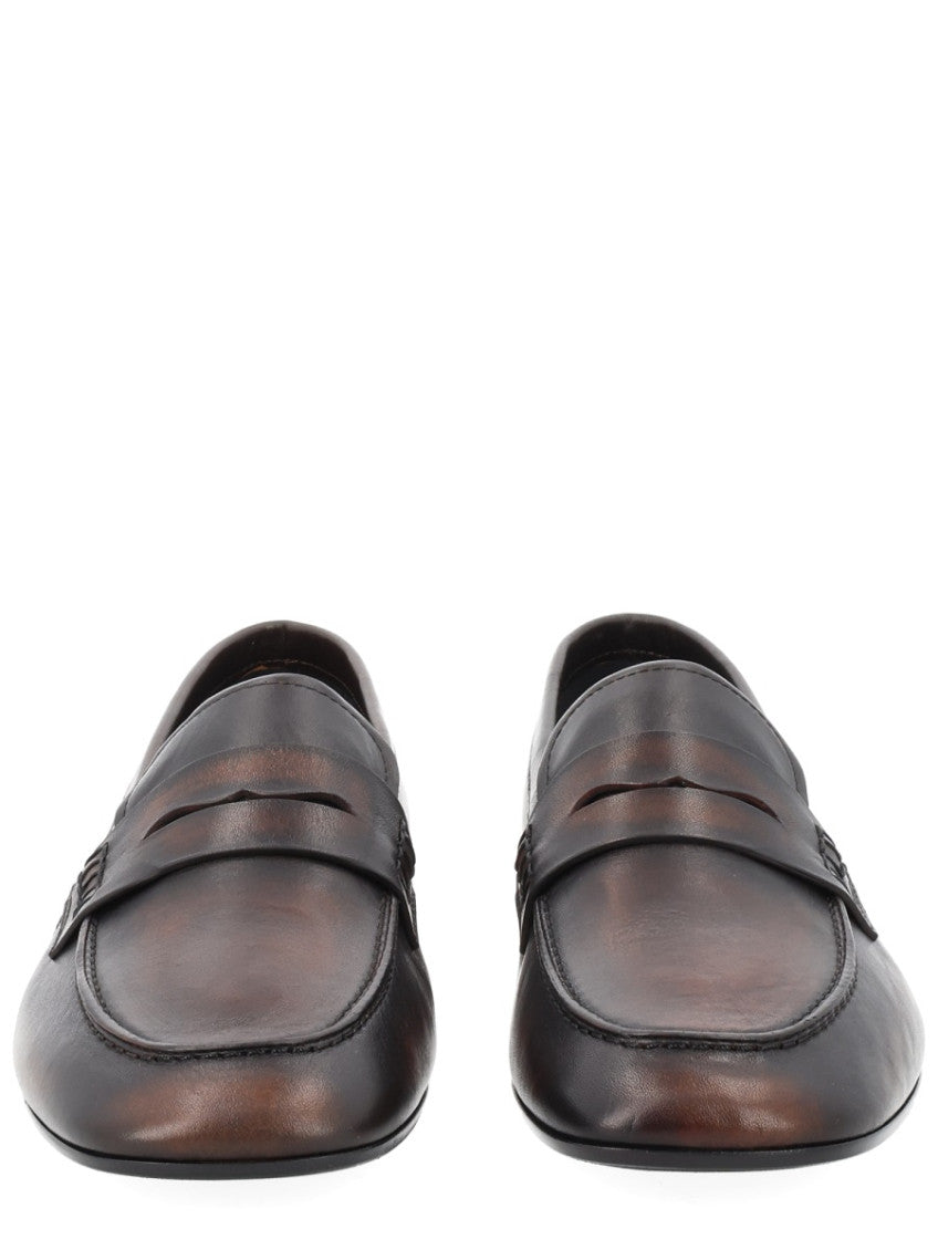 Brown Leather Loafers 3