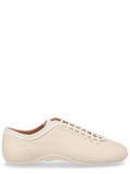 White Lace Ballerina Sneakers 1