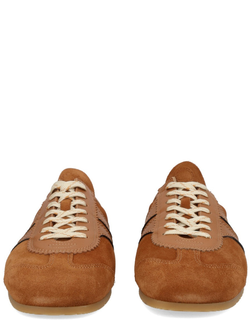 Brown Suede Sneakers 3
