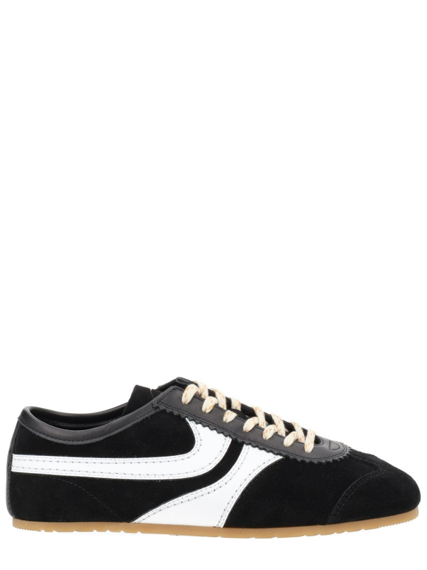Black Color Block Sneakers 1