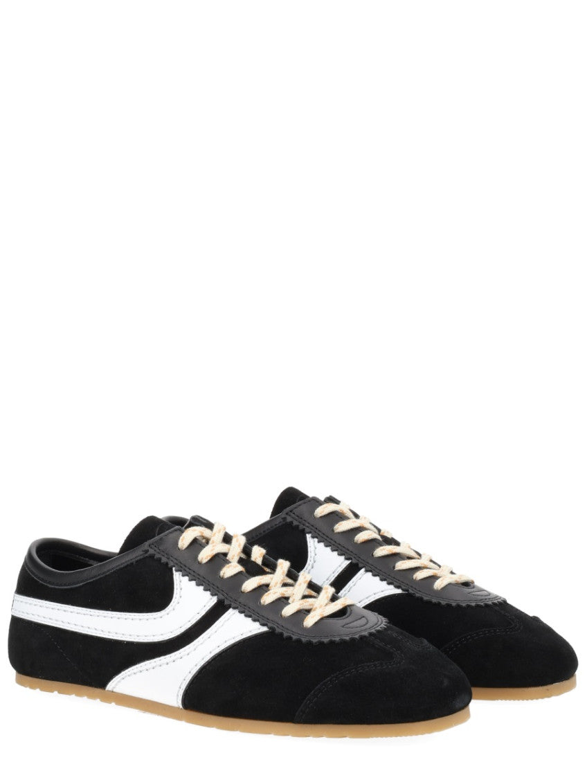 Black Color Block Sneakers 2