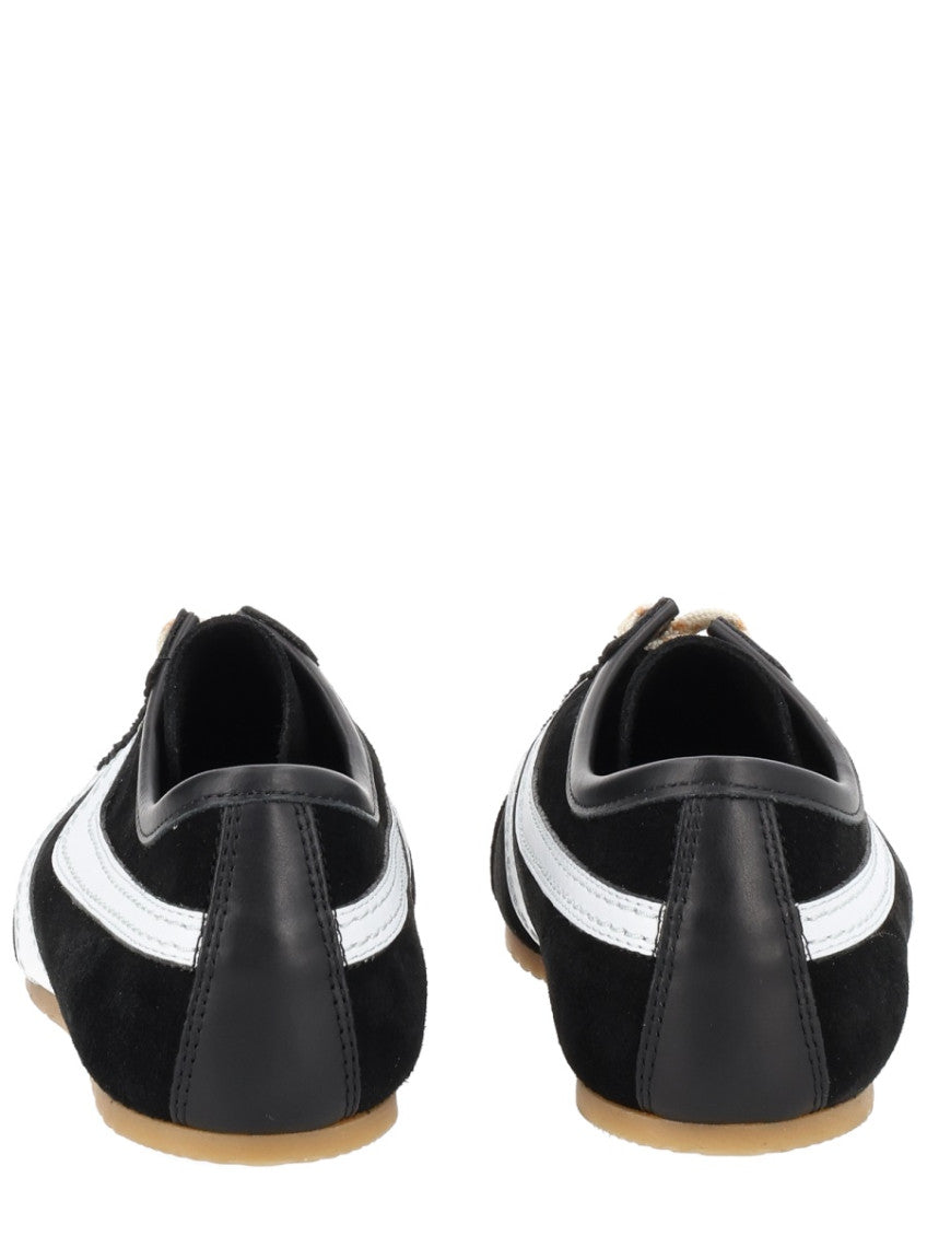 Black Color Block Sneakers 4