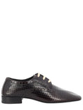 Brown Leather Lace-up Shoes 1