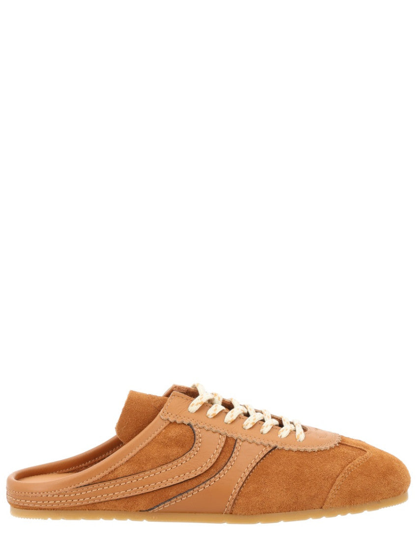 Brown Slip-On Sneakers 1