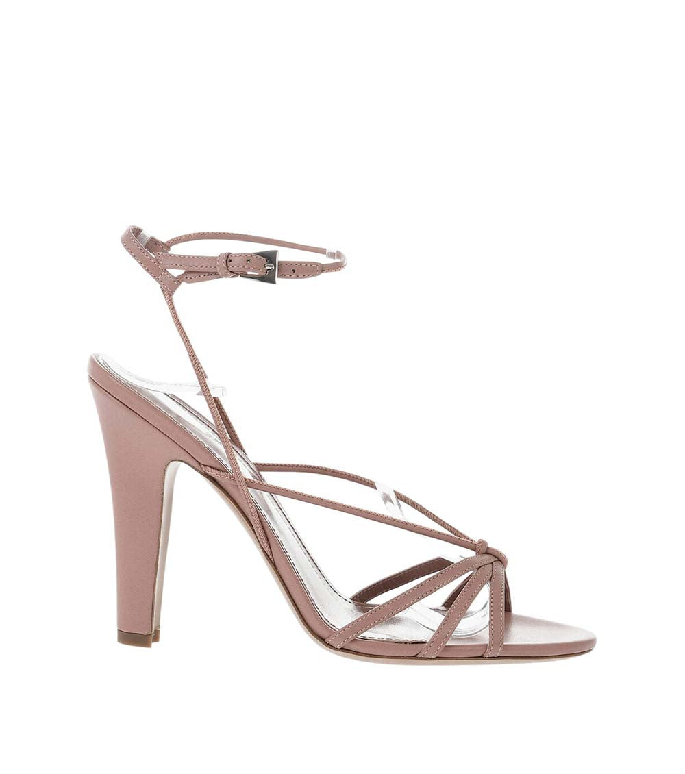 Pink Ankle-Strap Heels 1