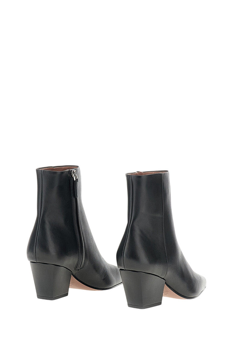 Black Leather Ankle Boots 3