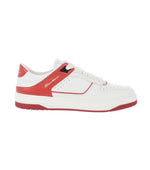 Red Leather Sneakers 1