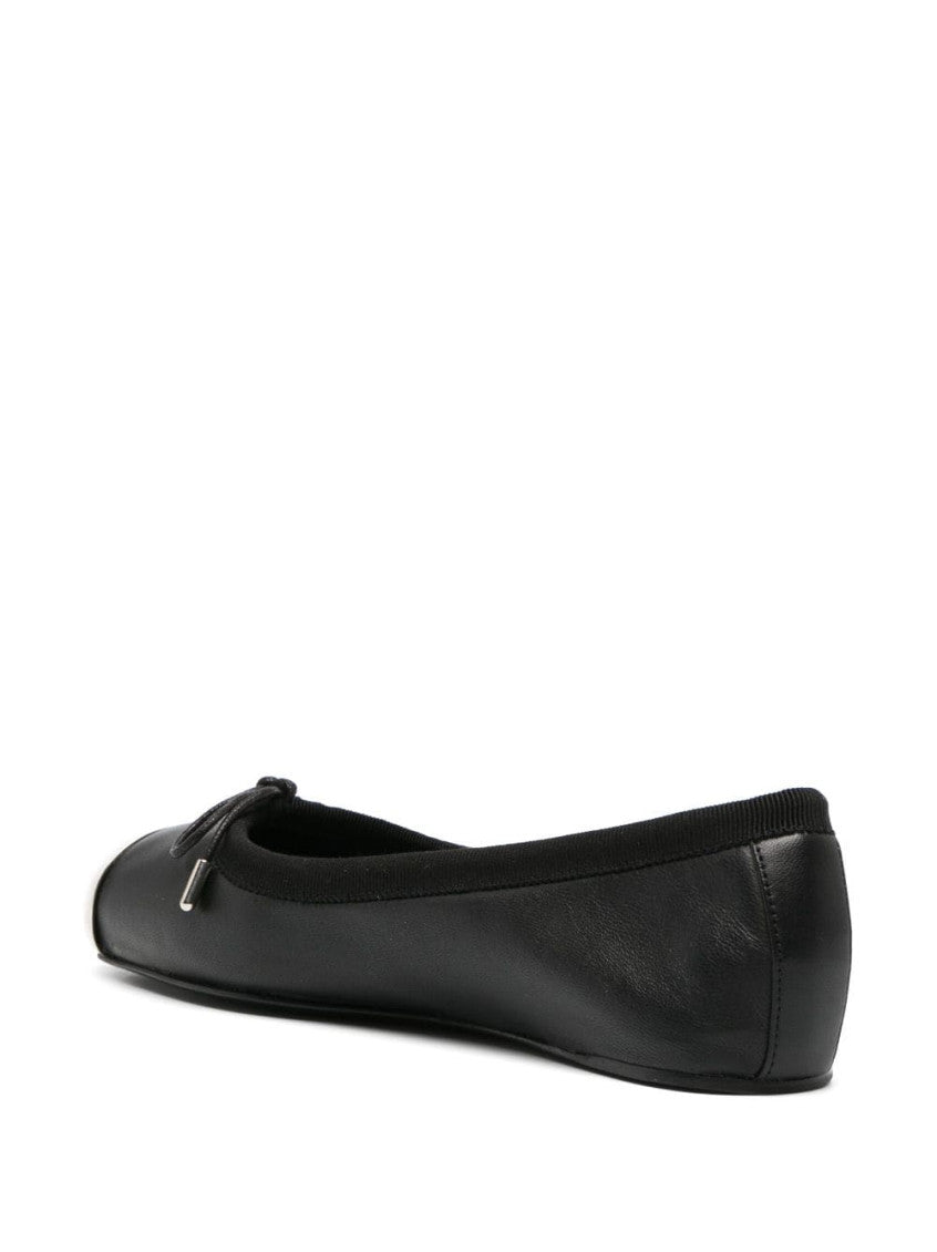 Black Leather Ballet Flat 4