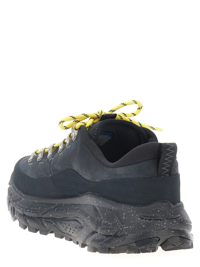 Black Lace Up Sneakers 3