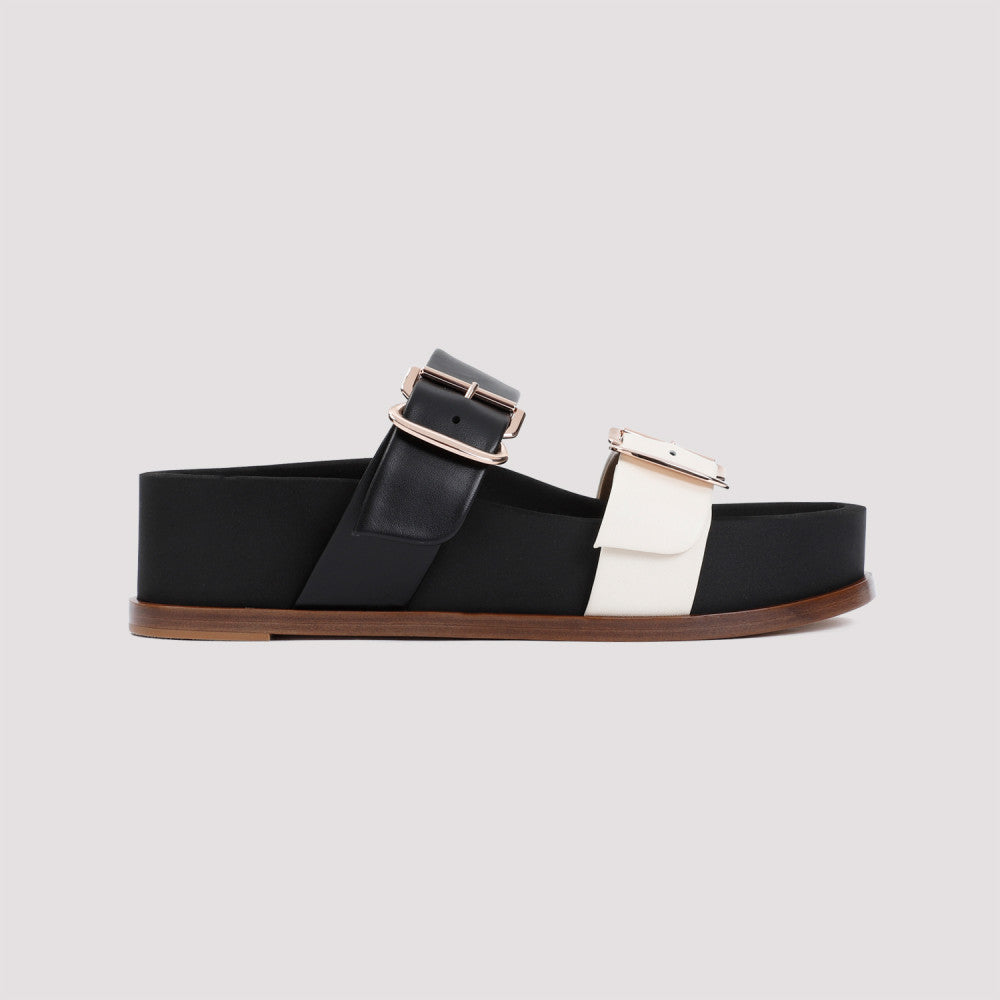 Black Wren Leather Sandals 3