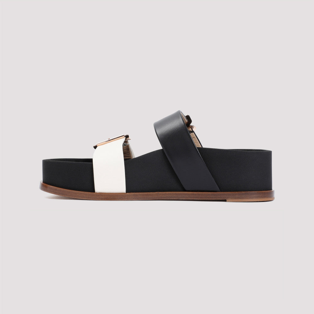 Black Wren Leather Sandals 4
