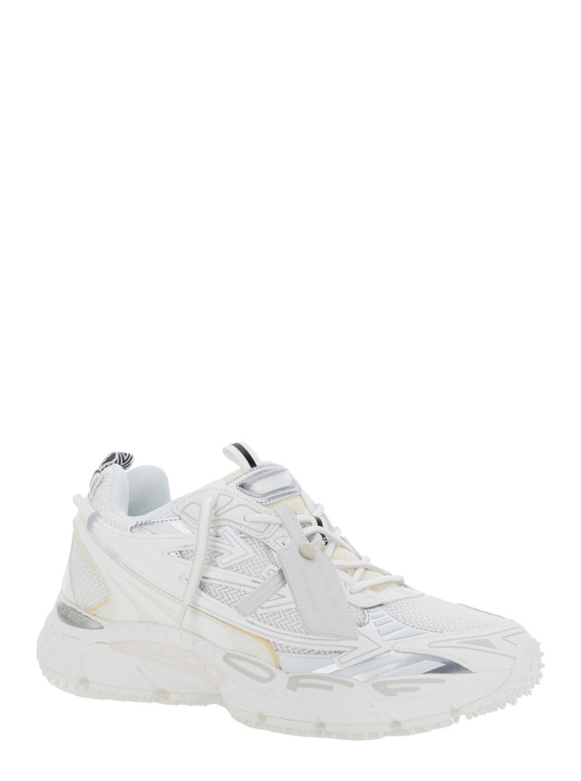White Lace Up Sneakers 2