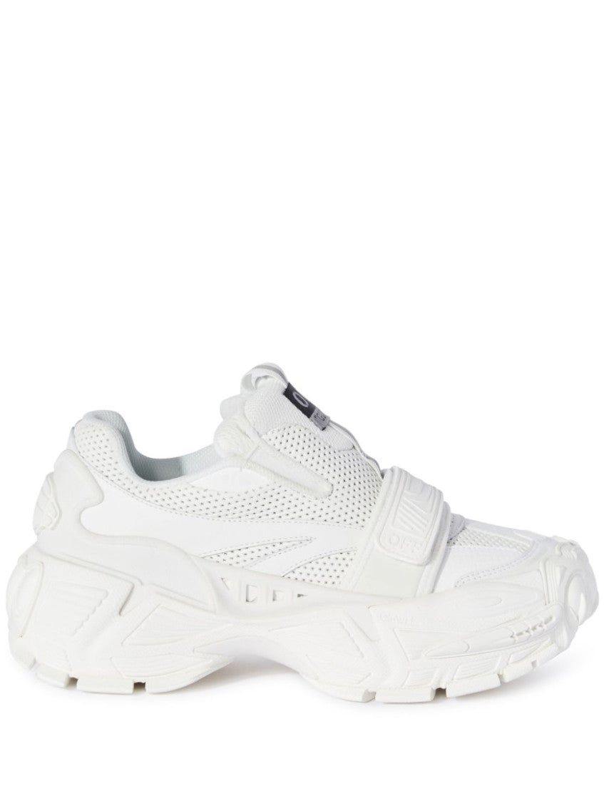 White Lace Up Sneakers 1
