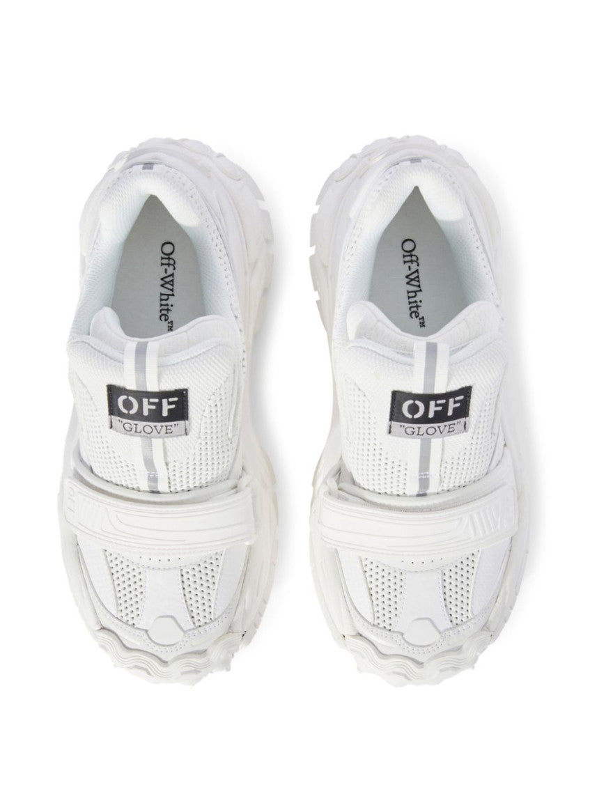 White Lace Up Sneakers 3