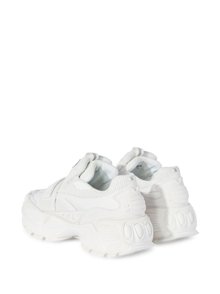 White Lace Up Sneakers 4