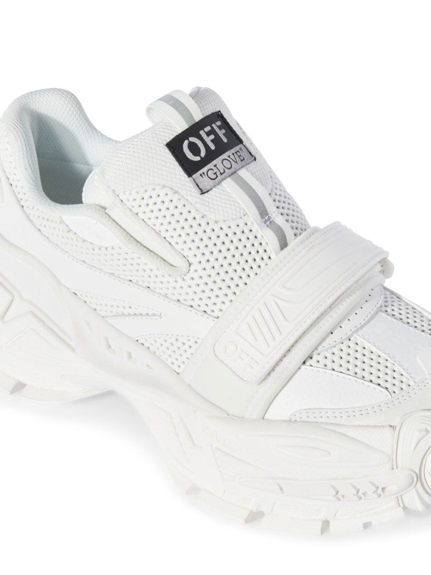 White Lace Up Sneakers 5