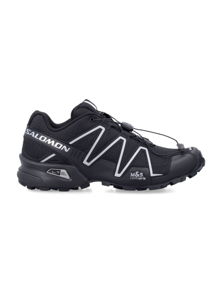 Black Lace Up Sneakers 1