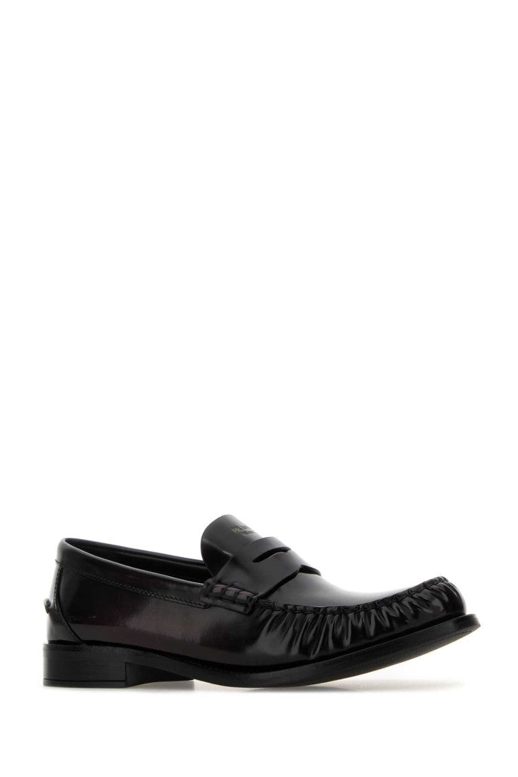 Dark Brown Leather Loafers 2