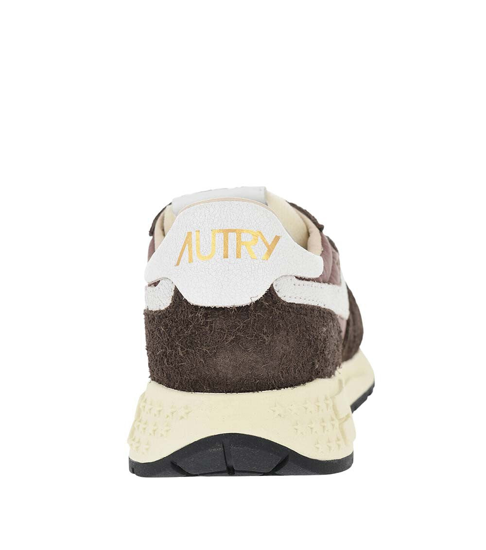 Brown Low Suede Logo Sneakers 3