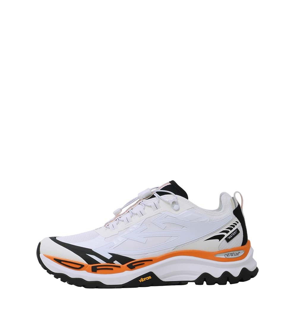 White Color Block Sneakers 4