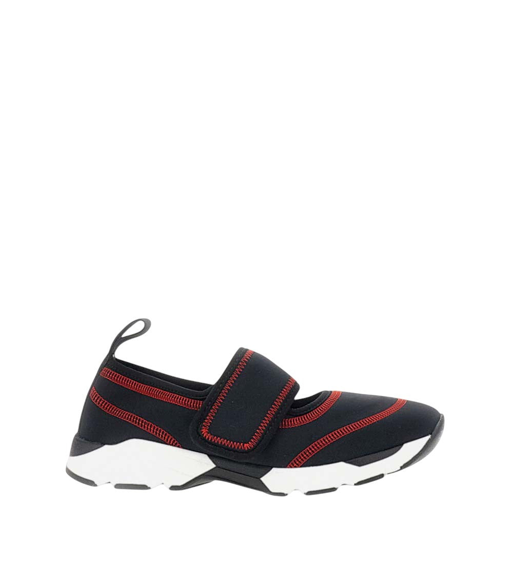 Black Color Block Sneakers 1