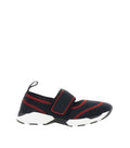 Black Color Block Sneakers 1