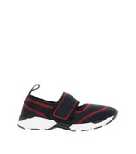 Black Color Block Sneakers 1