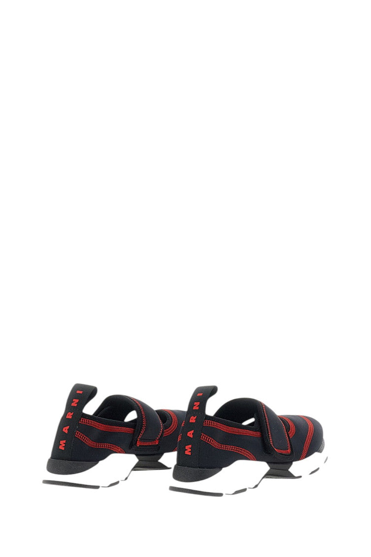 Black Color Block Sneakers 2