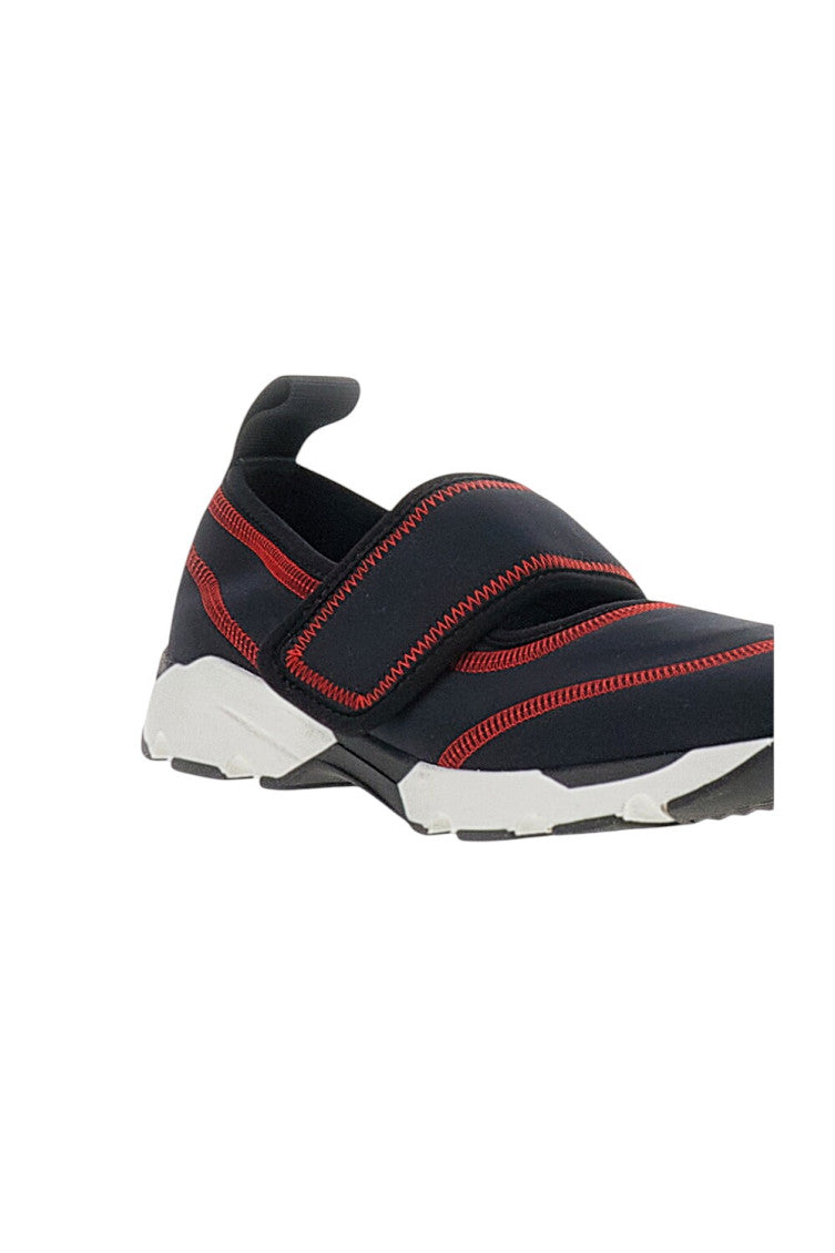 Black Color Block Sneakers 3