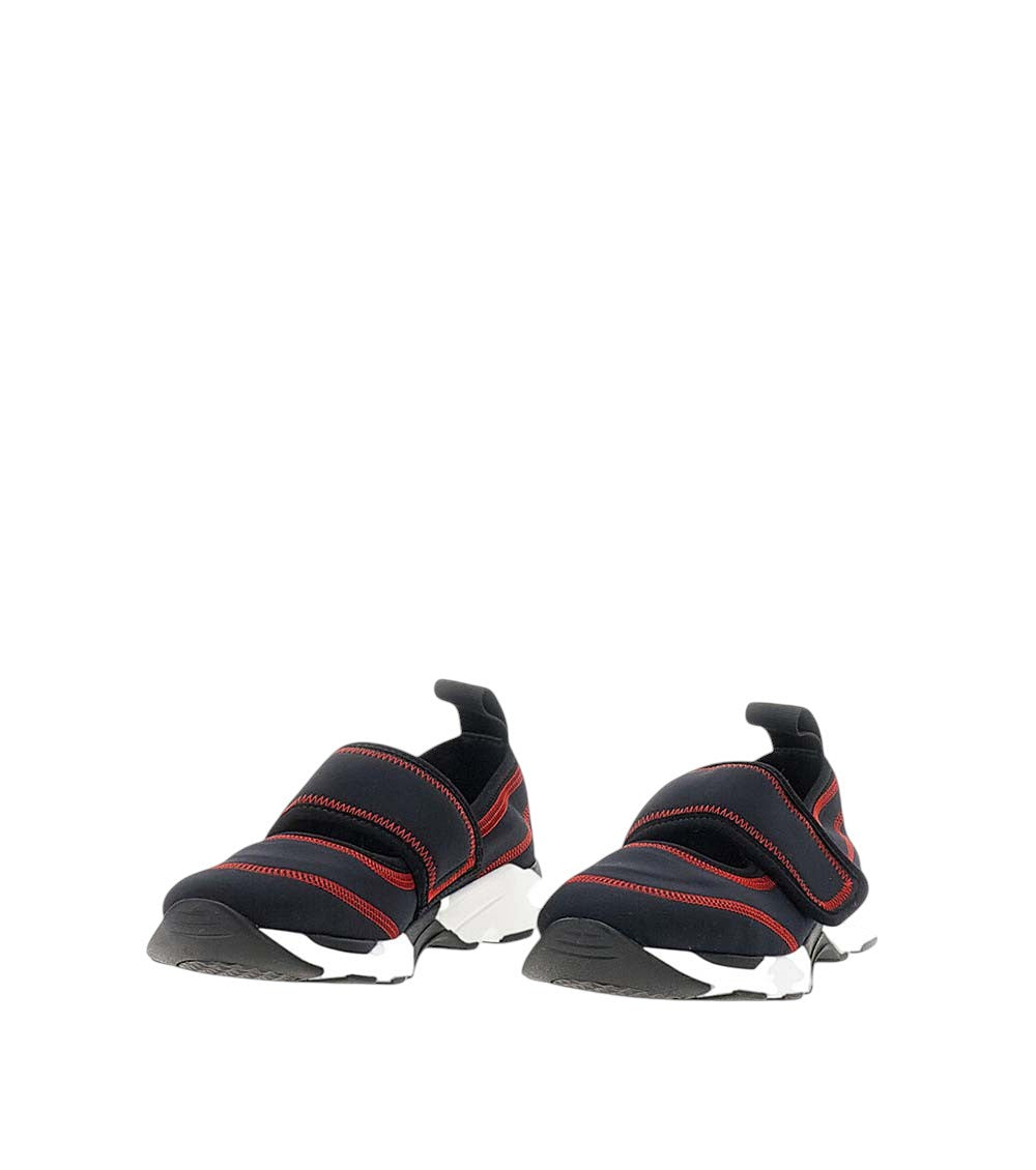 Black Color Block Sneakers 4