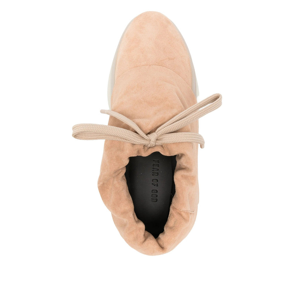 Beige Suede Sneakers 4