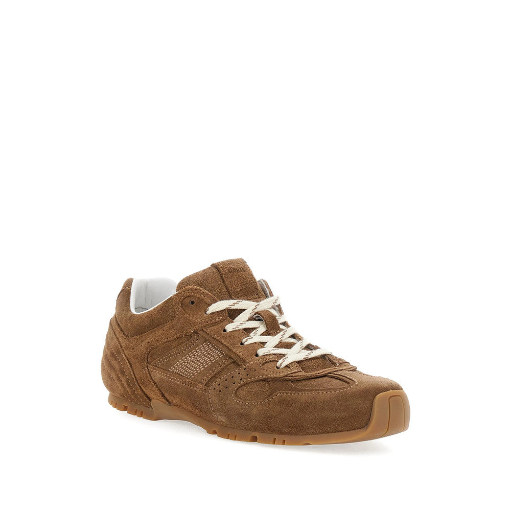 Brown Textured Subro Sneakers 2
