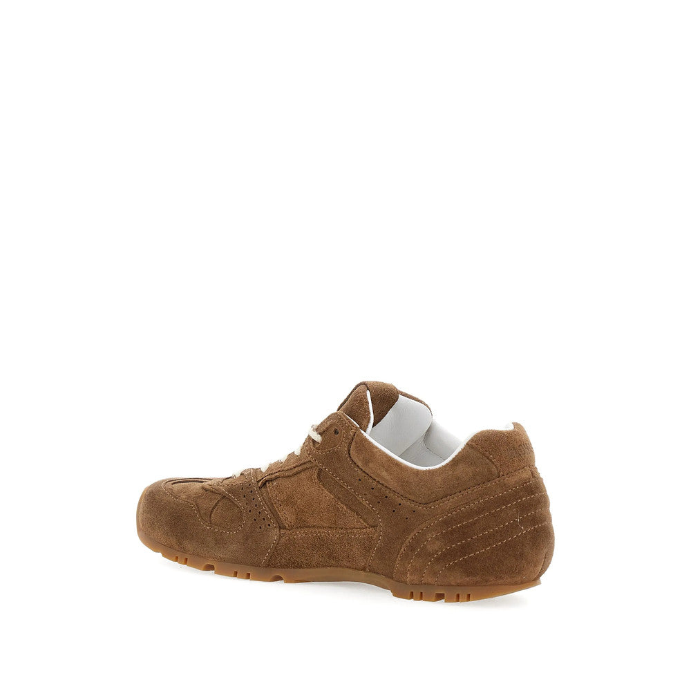 Brown Textured Subro Sneakers 3