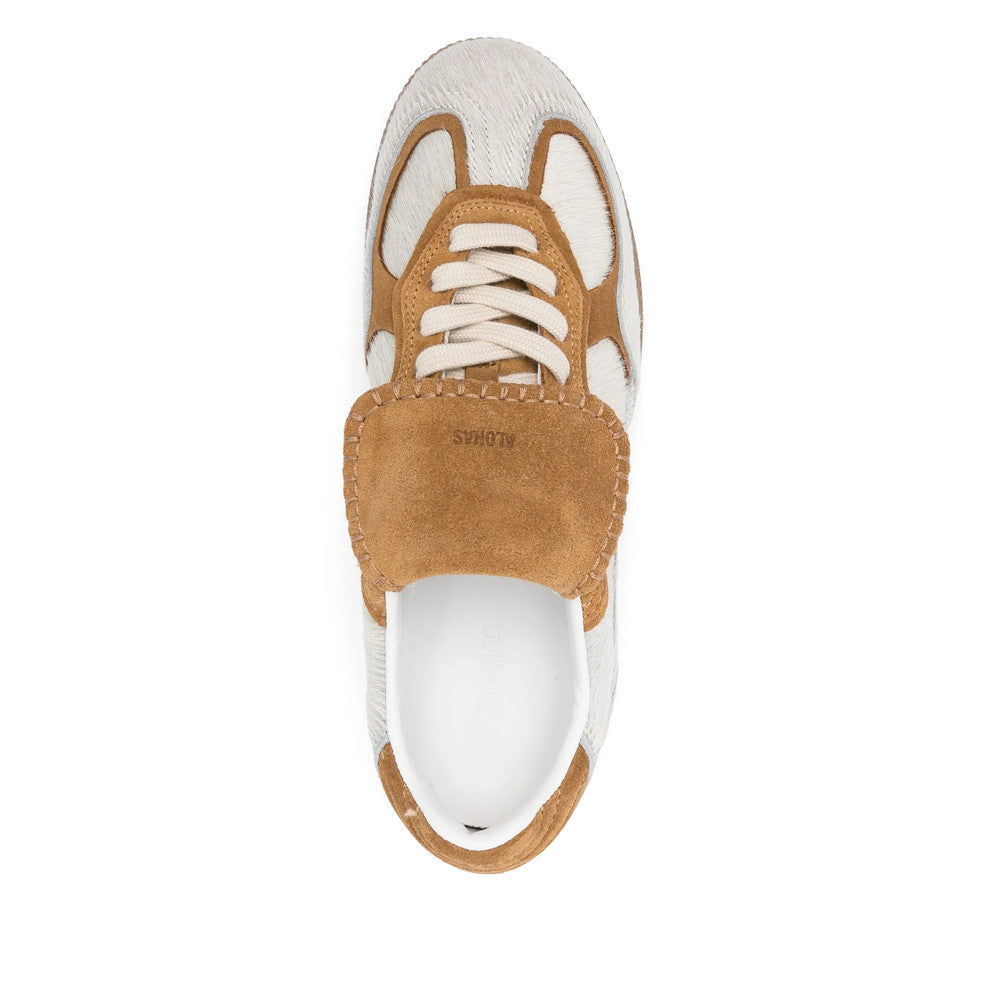 Brown Lace-up Sneakers 4