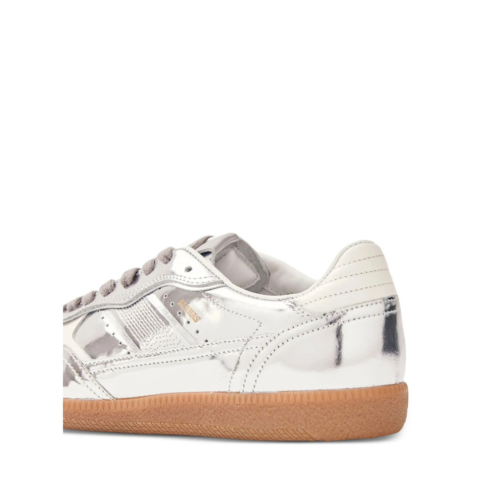 Grey Leather Sneakers 3