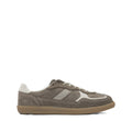 Brown Perforated Rife Sneakers 1