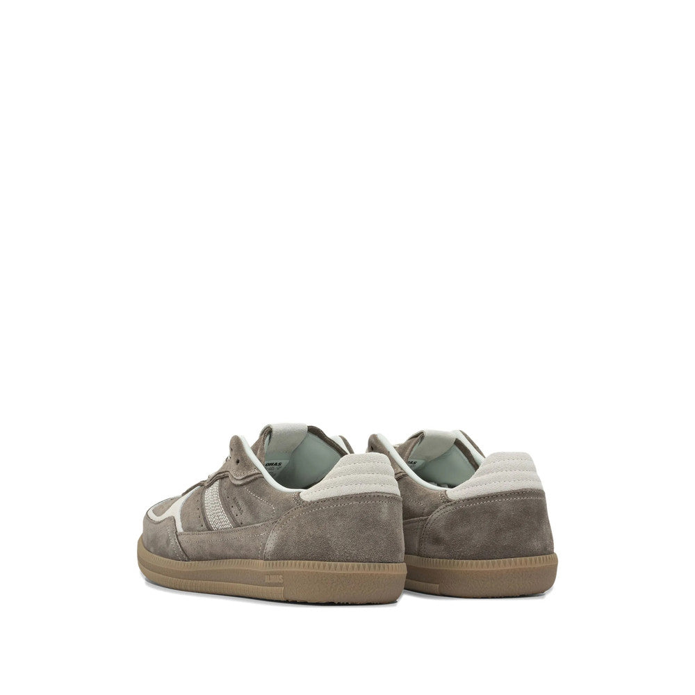 Brown Perforated Rife Sneakers 3