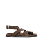 Brown Slingback Sandals 1