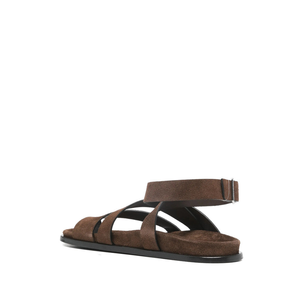 Brown Slingback Sandals 3