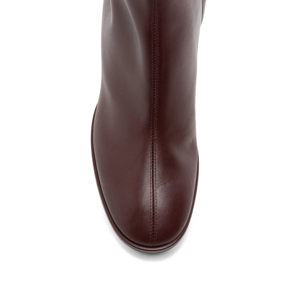 Brown Leather Ayla Boots 3