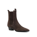Brown Suede Agata Boots 1