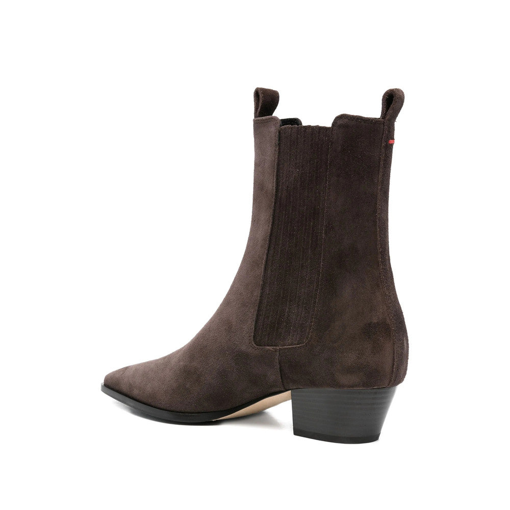 Brown Suede Agata Boots 3