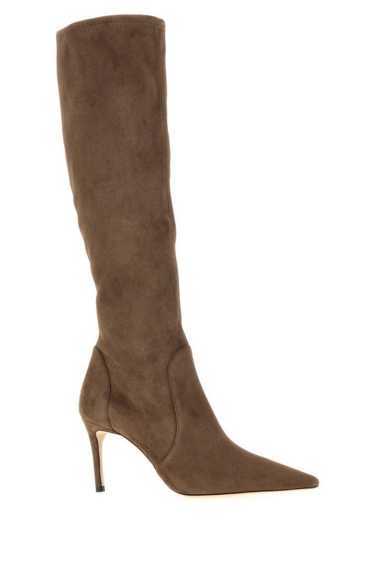 Brown Suede Stuart-Power Boots 1