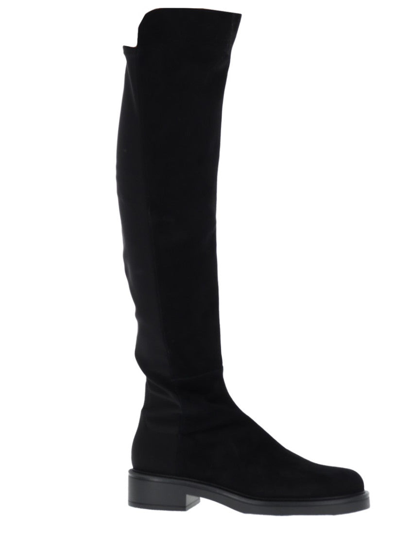 Black Over-the-knee High Boots 1