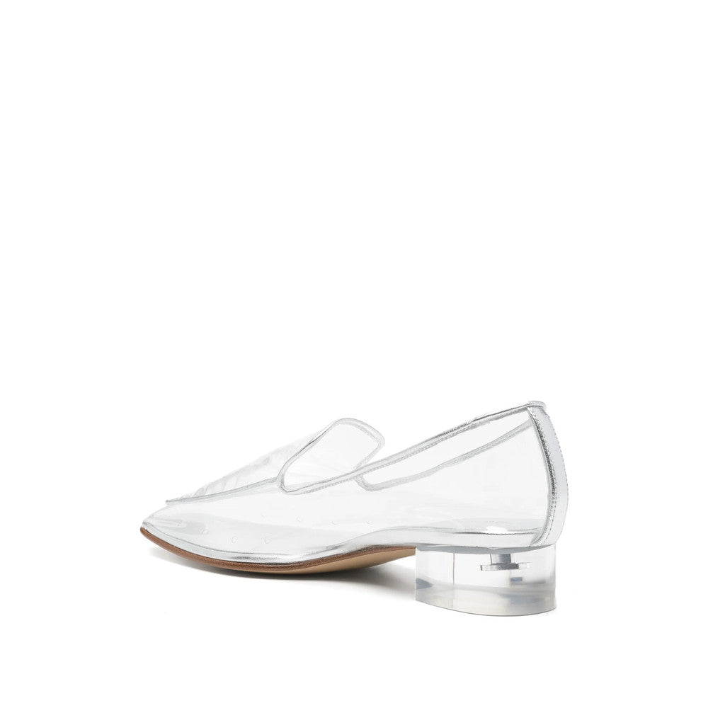 White The Air Transparent Loafers 2