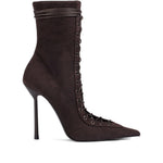 Brown Lace-Up Boots 1