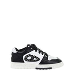 BlackWhite Dribble Low-top Sneakers 1