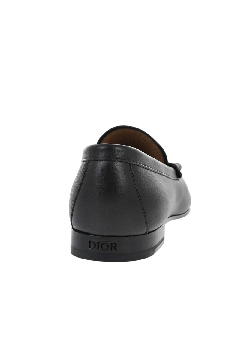 Black Granville Leather Loafers 3