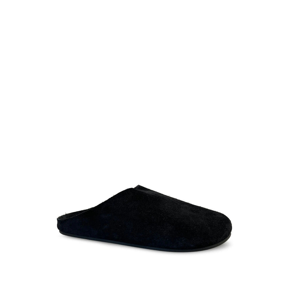 Black Slip-On Slides 2