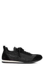 Black Leather Sneakers 1